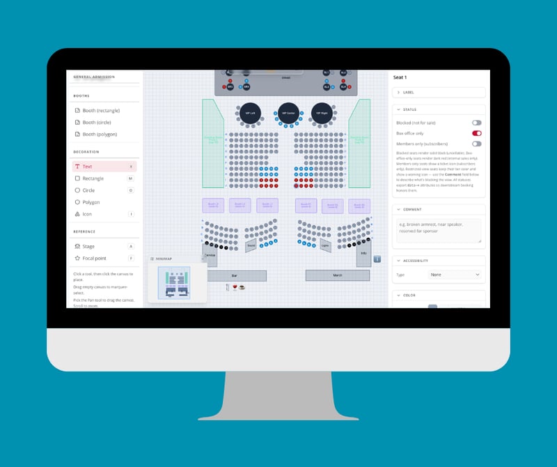 Build Flexible Seating Charts for Any Venue