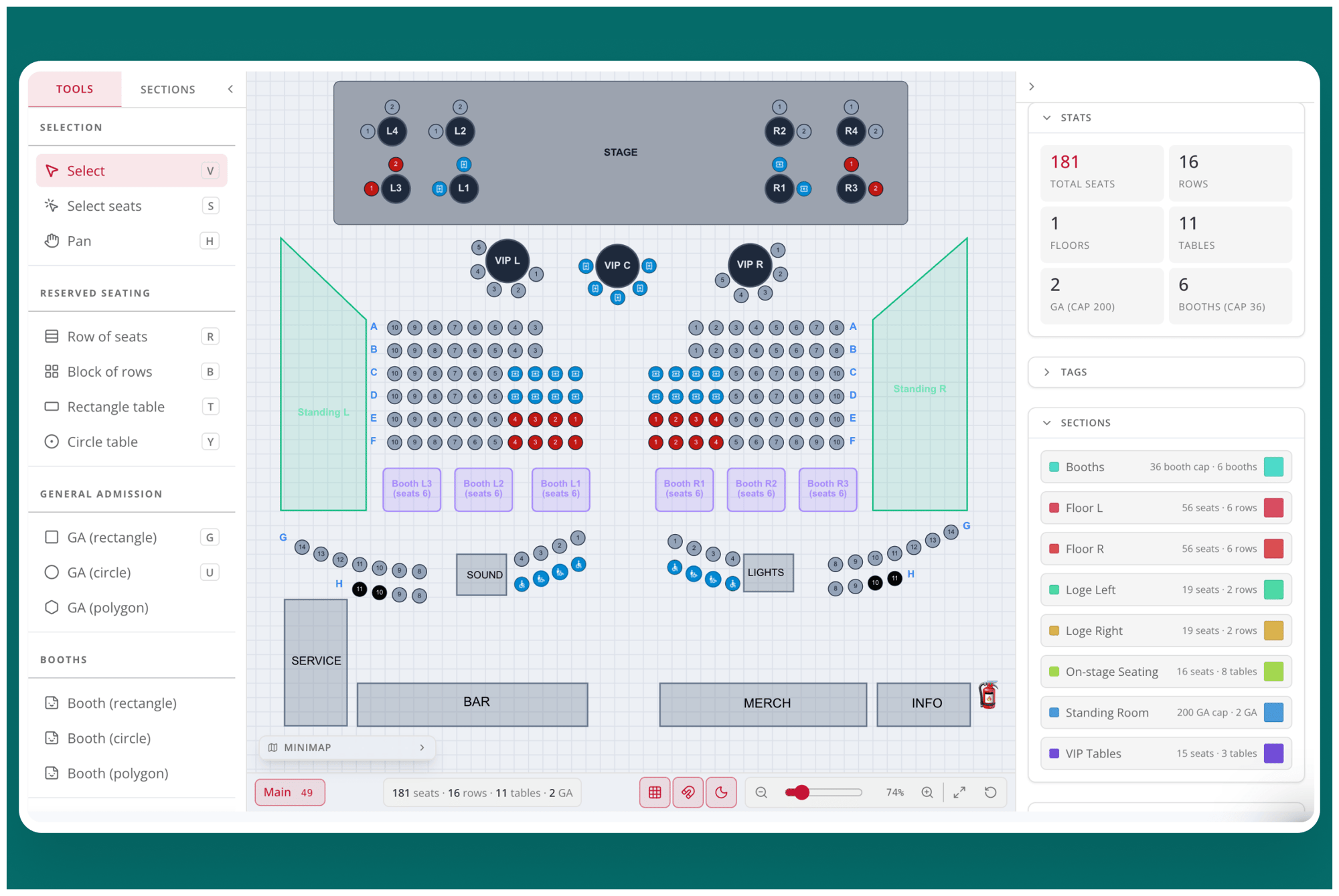 Seating Chart Builder Seating Chart Builder