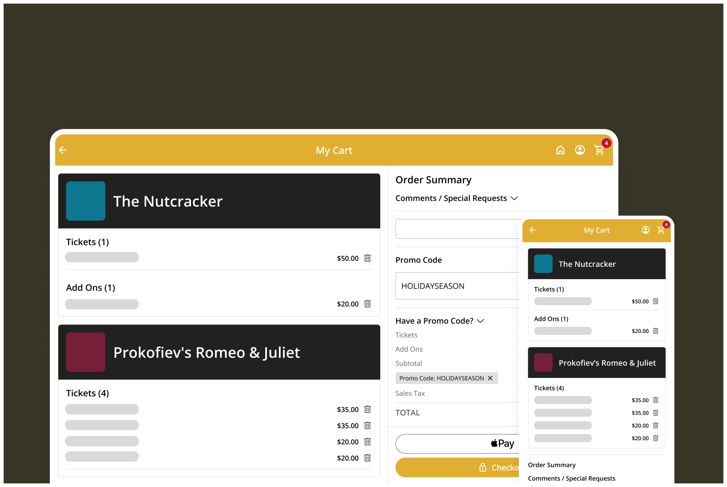 multi-cart-checkout-ots-ballet-desktop-mobile-collage
