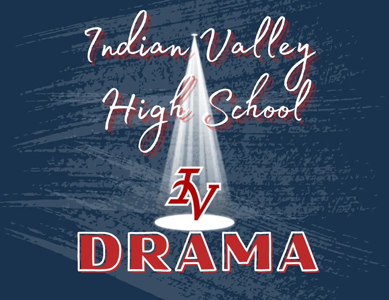 Indian Valley High School Drama logo
